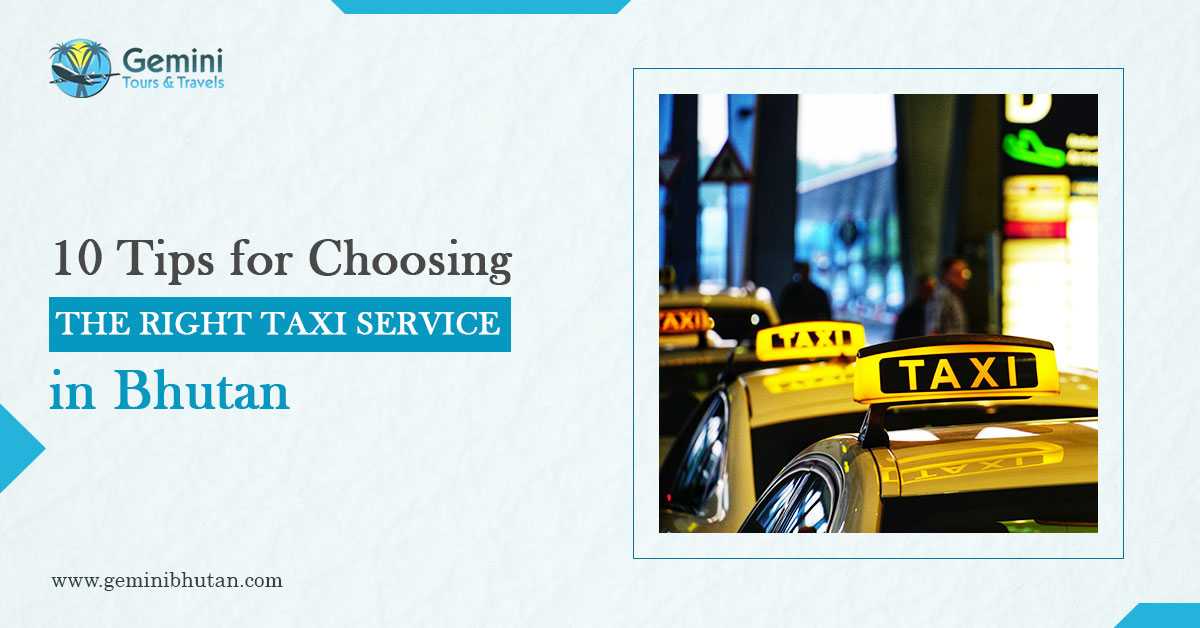 Taxi Services in Bhutan