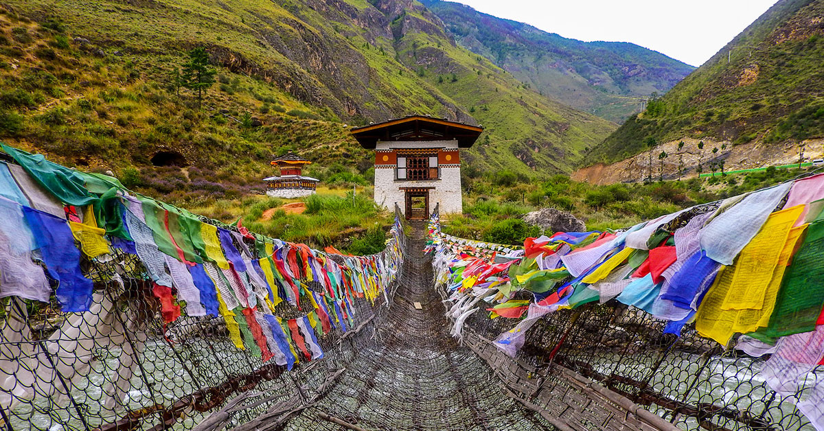 Tachogang Lhakhang Bridge